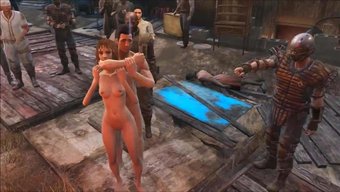 Fallout 4: Kamusal Alanda Grup Seks Içeren Çizgi Film Pornosu