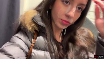 Genç Yıldız Katty West Ile Oral Ve Açık Hava Sahneleriyle Yüze Boşalma Derlemesi