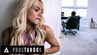 Elsa Jean, Üvey Erkek Kardeşiyle Arkadan Sert Seksin Tadını Çıkarıyor