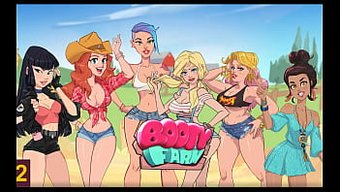 Sevimli Milf Ve Esmer Hentai Oyununda Çiftlikte Yaramazlık Yapıyorlar