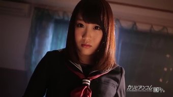 Okul Üniforma Kulübü 1 - Rena Takayama, Caribbeancom'Da Ham Av Içeriğinin Heyecanını Yaşıyor.