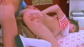 Küçük Bir Prensesle Klasik Vintage Seks