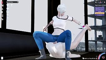 Amatör Çiftin Sıcak Cowgirl Seansı