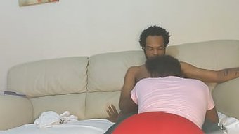 Ebony Çiftin Aldatan Kız Arkadaşı Ve Sevgilisiyle Ateşli Üçlü