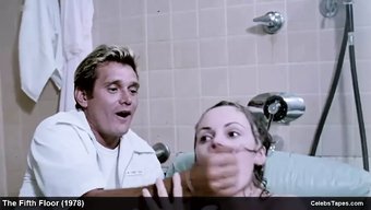 Oyuncu Dianne Hull'Un Vintage Filmdeki Klasik Çıplak Sahneleri