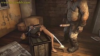 Blade Ve Arkadaşları, Sonya'Yı Vahşi Bir 3d Grup Seksinde Alıyorlar