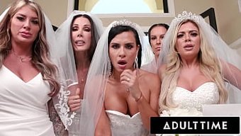 Shay Sights Ve Lolly Dames'In Yer Aldığı Bdsm Dokunuşuyla Yoğun Grup Seks