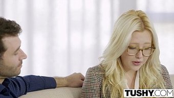 Samantha Rone'Un Ilk Kez Anal Ve Cowgirl Pozisyonunda Sikişi