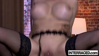 Göğüslü Milf Cathy Heaven, Çoraplarıyla Pov Anal Ve Derin Boğaz Eyleminin Tadını Çıkarıyor