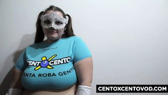 18 Yaşındaki Alex Magni, Iki Büyük Doğal Göğüslü Bbw'Ye Oral Zevk Veriyor