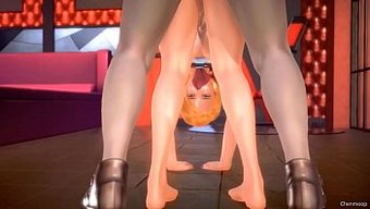 3d Hentai 12'De Büyük Göğüsler Ve Inanılmaz Seks