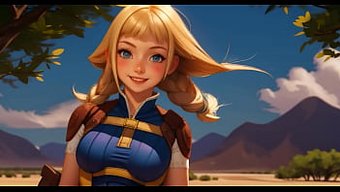 Final Fantasy Xii'Den Ai Tarafından Oluşturulan Penelo'Nun Yüzüne Boşalma Hentai Videosu