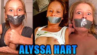 Amerikan Porno Yıldızı Alyssa Hart Bağlama Ve Yüz Sikişi Videolarında