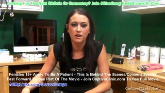 Pornostar Alexis Grace, Doktor Tampa Tarafından Bir Dildo Ile Deliniyor