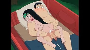 Amerikan Porno Yıldızları Stan Ve Harley Çizgi Film Animasyonunda