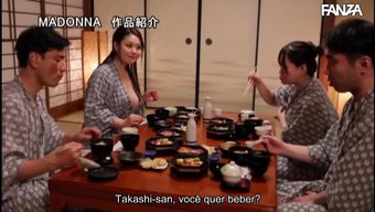 Üvey Kayınvalide, Aile Tatilinde Hamile Kalıyor Bu Japon Porno Filminde.