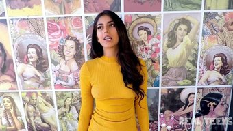 Gerçek Genç (18+ Yaşında) Sophia Leone Pov Seks Videosunda