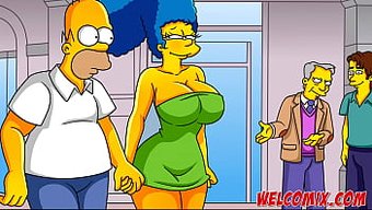 Mahallenin En Yaramaz Annesi! Seksi Simpsonlar Çizgi Filmi