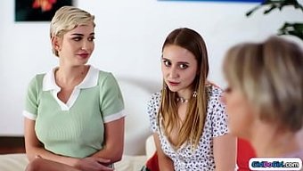 Girldogirl.Com - Stepdaughter And Gf Lick Big Tit Stepmom