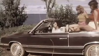 Güzel Esmerlerle Klasik Amerikan Vintage Orgisi