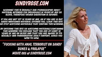 Sindy Rose'Un Devasa Dildo Ve Aşırı Sokuşlarla Anal Terörist Seansı