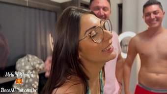 Melina Khalifa Ve Hades, Ksal Slaughter Ile Vahşi Bir Grup Seks Yapıyorlar