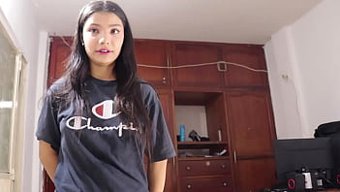 Irklararası Çift, Bu Ev Yapımı Videoda Kirli Konuşmalara Ve Oral Sekslere Dalıyor