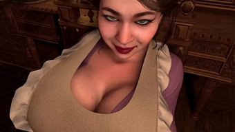 Ateşli Asyalı Hizmetçi, Azgın Bir Herif Tarafından 3d Porno'Da Götü Delik Deşik Ediliyor.