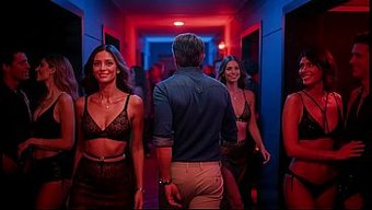 Kocam, Yapay Zekayla Üretilmiş Swinger Partide Beni Izleyip Içeri Boşalmamı Izliyor.