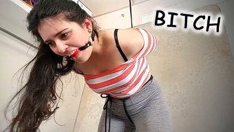 Ispanyol Genç Bdsm Bağlama Videosunda Aşağılanıyor