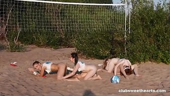 Vahşi Bir Plaj Orgisinde Becerilerinizi Keskin Tutun