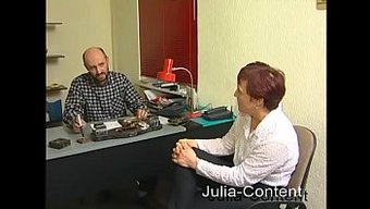Amatör Çiftin Iş Görüşmesinde Seks Yaptığı Ev Yapımı Video