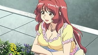 Mavi Saçlı Anime Güzeli, Duygusal Zevklere Dalıyor [Açık]