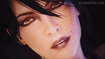 Morrigan, Ritüel Bir Ortamda Gizemli Bir Adam Tarafından Hamile Bırakılıyor - Studiofow