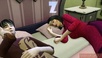 Japon Milf Ile Yasak Aile Seksinde Üvey Oğlu Ve Üvey Annesi