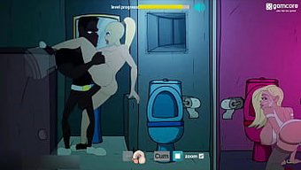 Bir Fahişe Ile Tuvalette Anal Seksin 2d Animasyonlu Pornosu