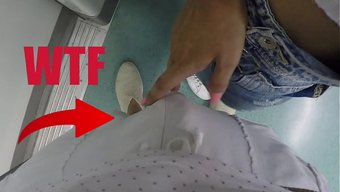 Bir Kız, Trendeki Yabancıyı Tahrik Ediyordu Ve Ortalık Fena Dağıldı.