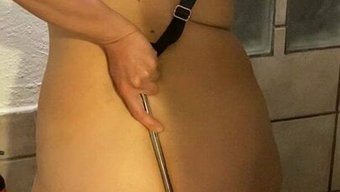 Anal Mastürbatör Ve Koşum Takımı Ile Mastürbatasyon Yapmak